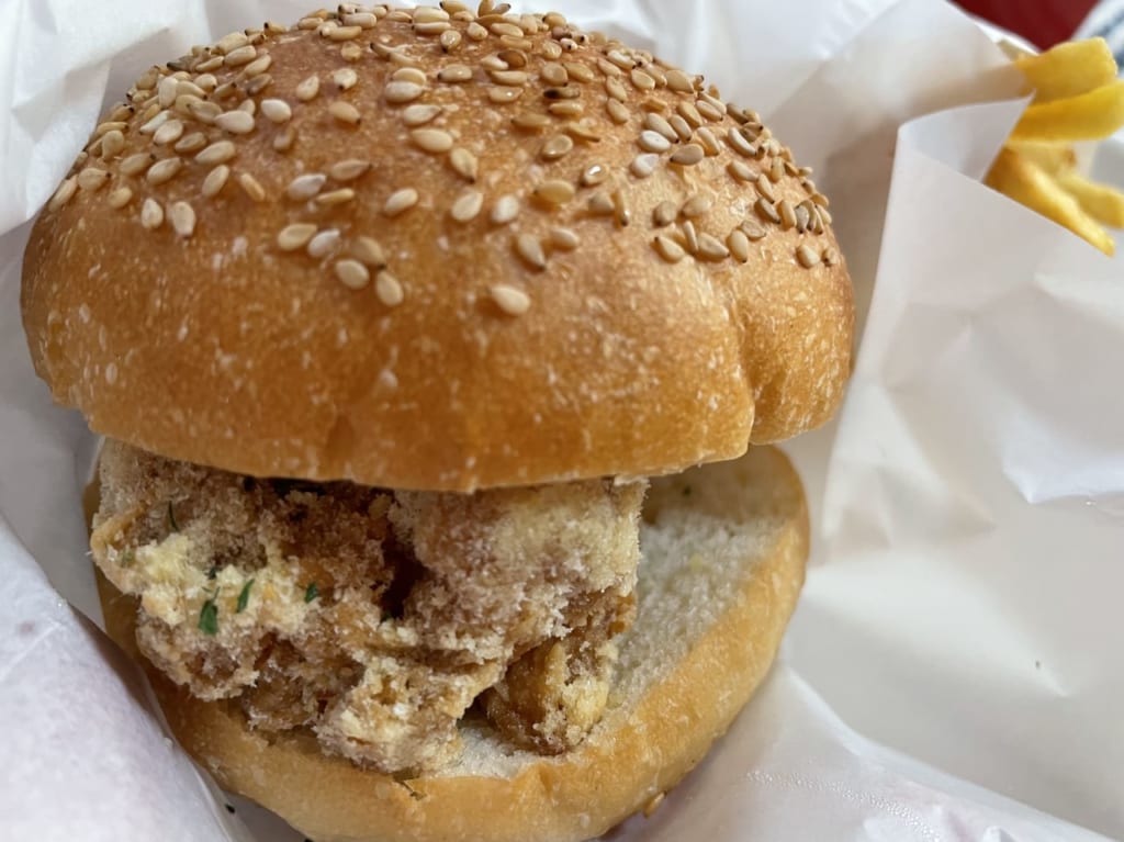 チョアチキンバーガー