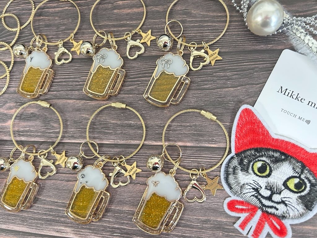 ビールキーホルダー