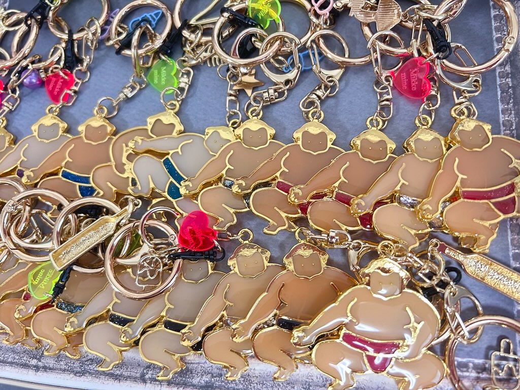 相撲キーホルダー