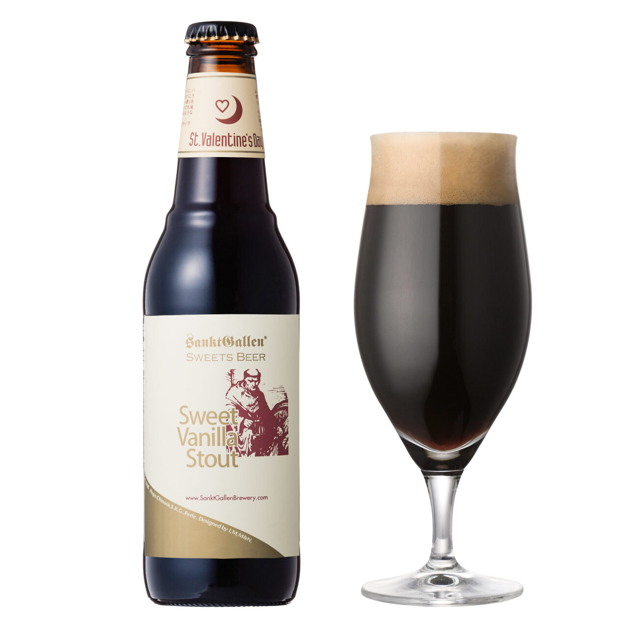 スイートバニラスタウト バレンタインラベル