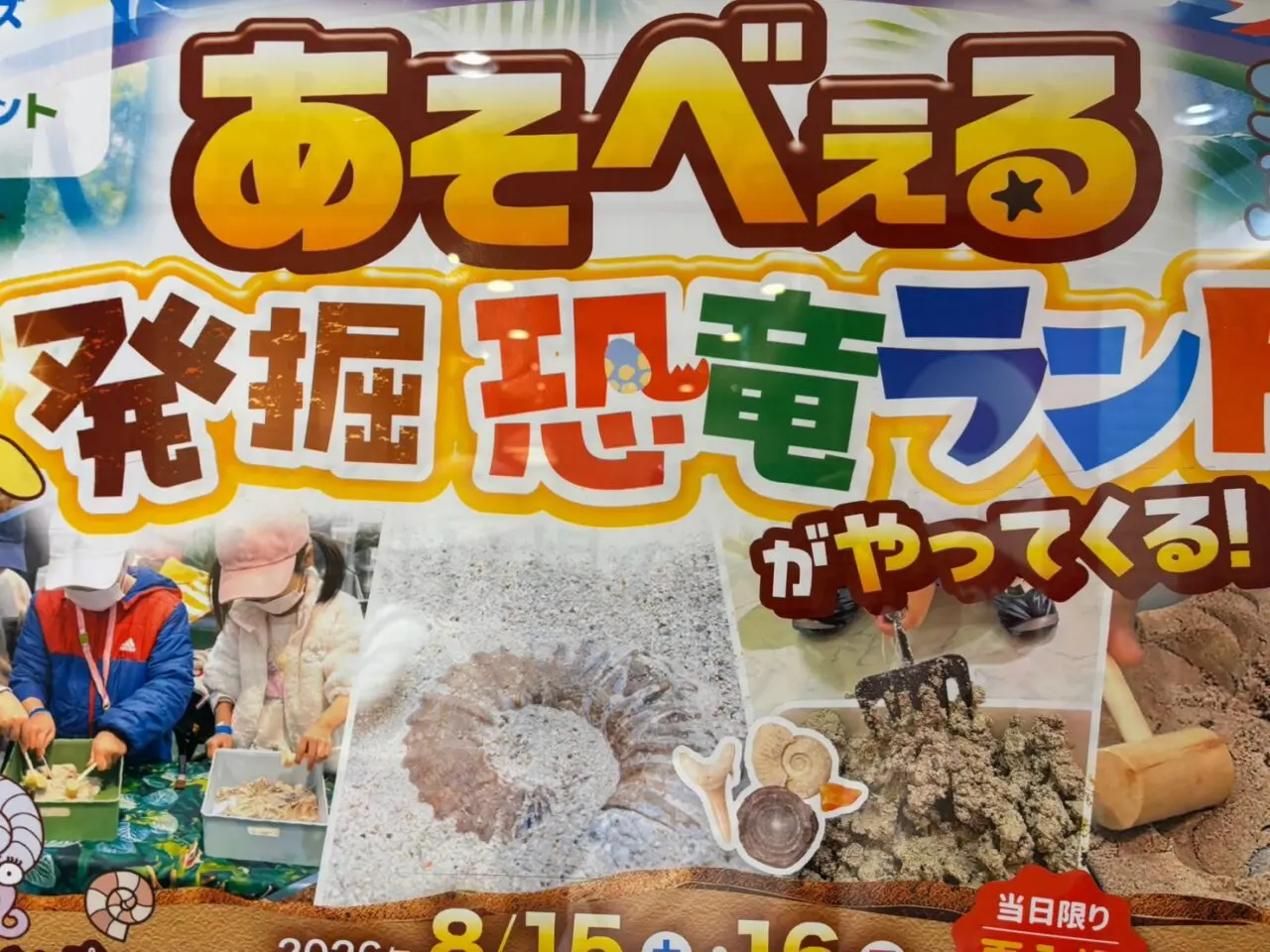 あそべぇる発掘恐竜ランド